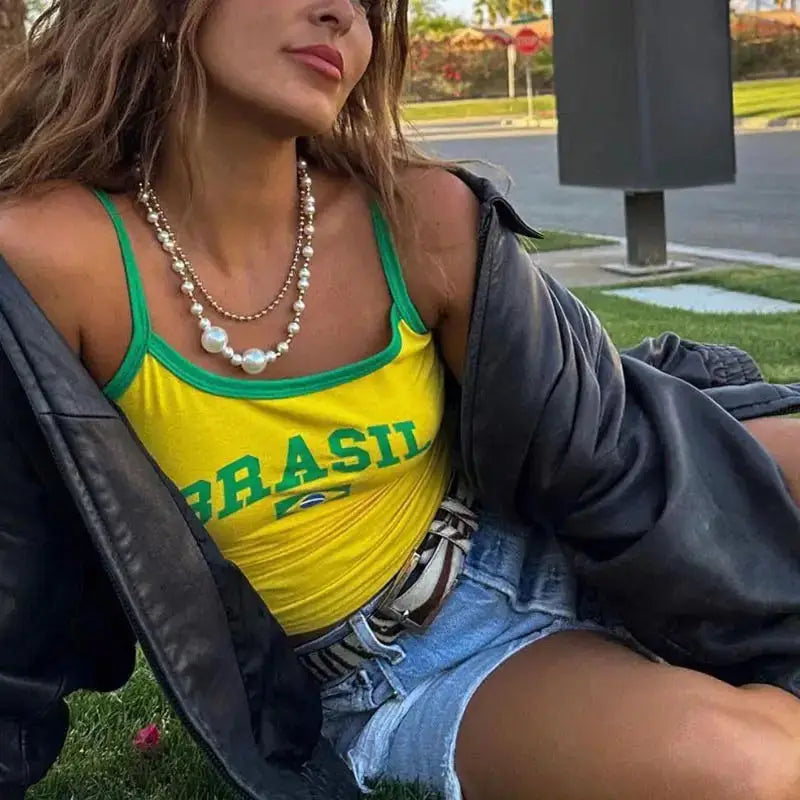 90s Aesthetic Brazil Tee®