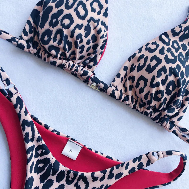 Leopard High Cut Bikini®