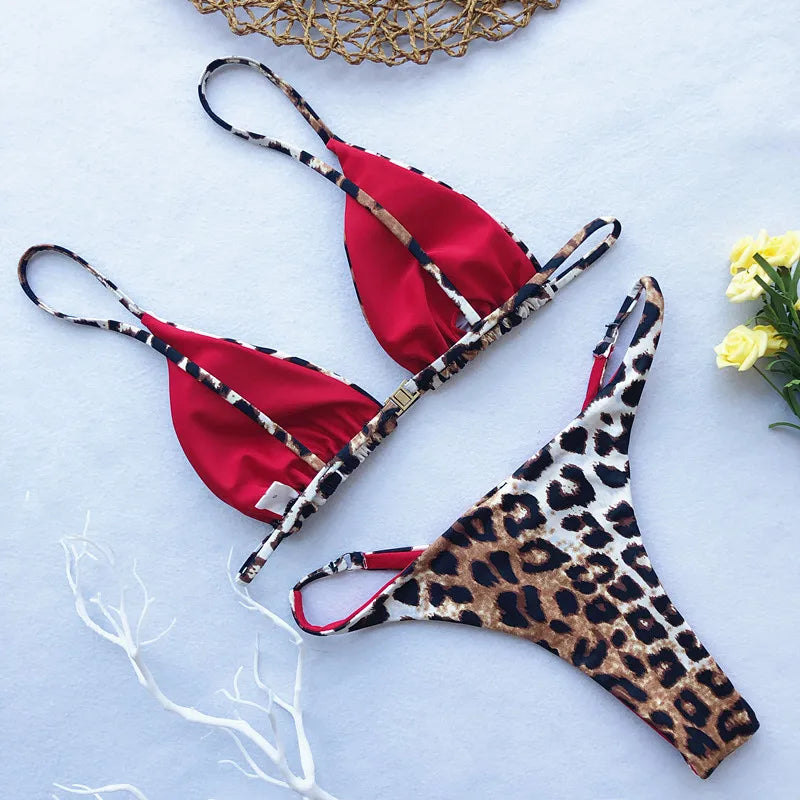Leopard High Cut Bikini®