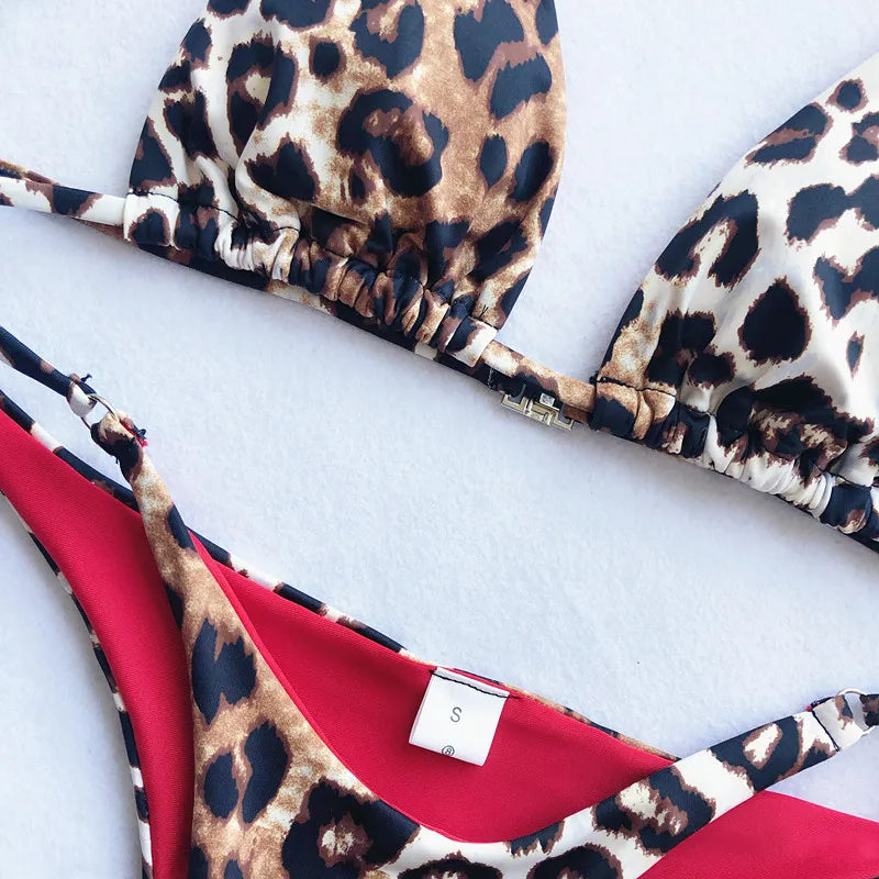 Leopard High Cut Bikini®