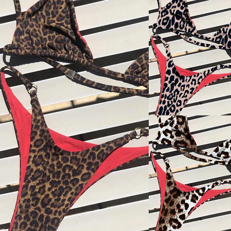 Leopard High Cut Bikini®