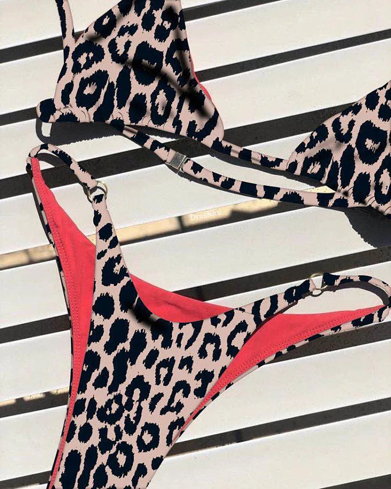 Leopard High Cut Bikini®