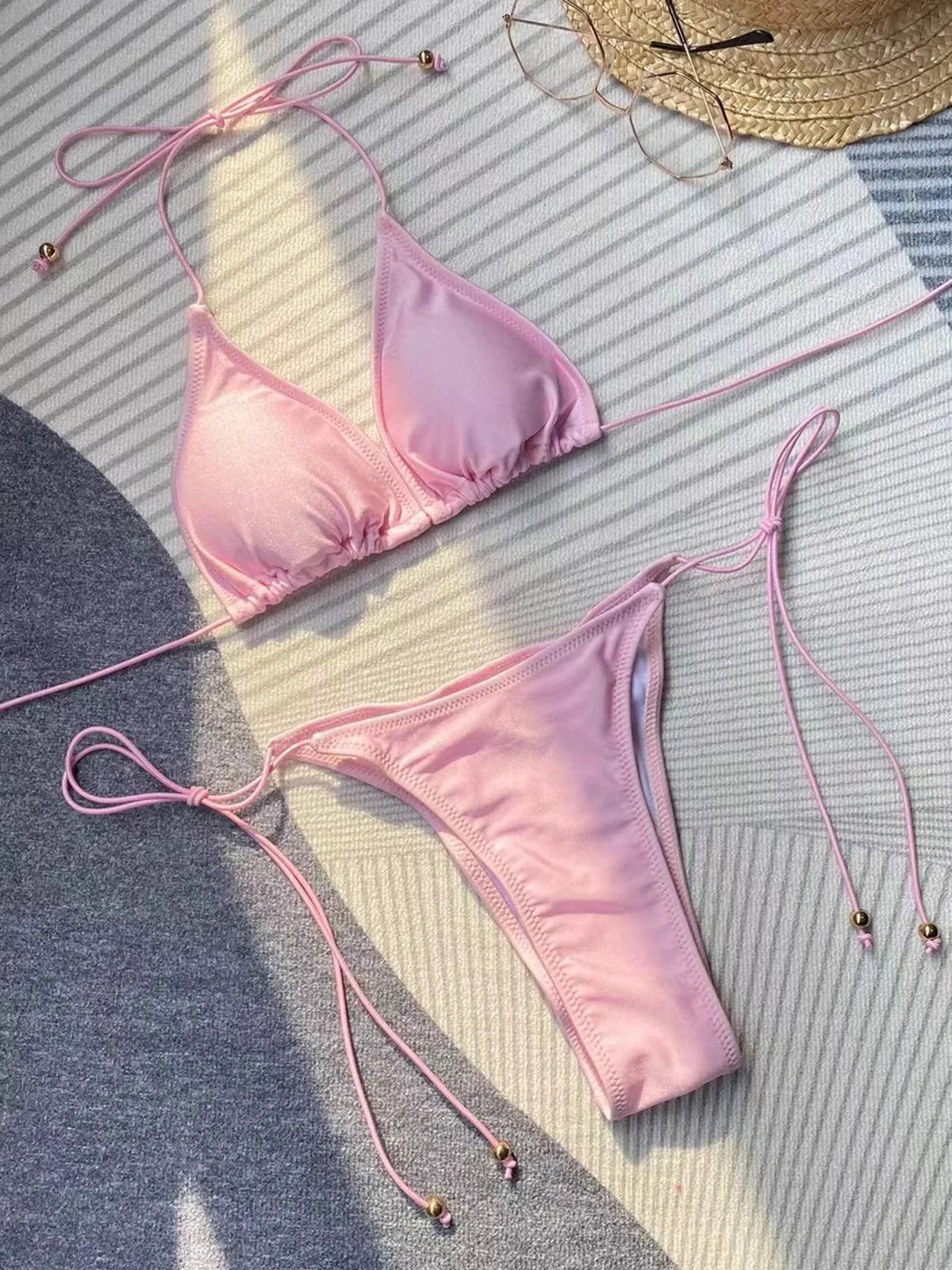 Solid Thong Micro Bikini®