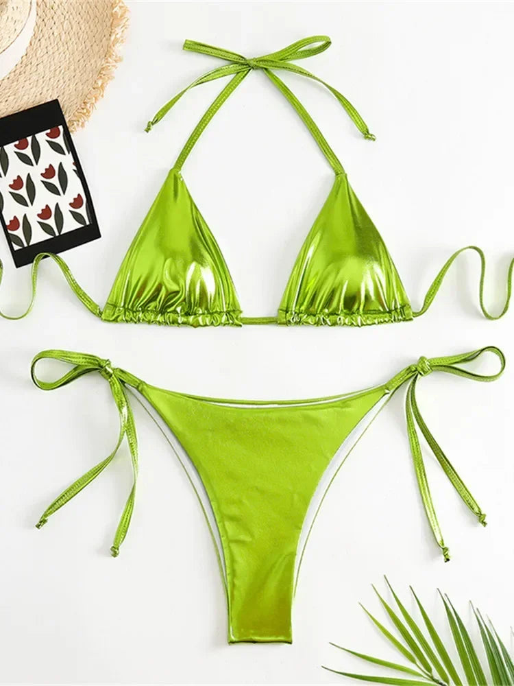 Bronze Gold Push-Up Bikini®