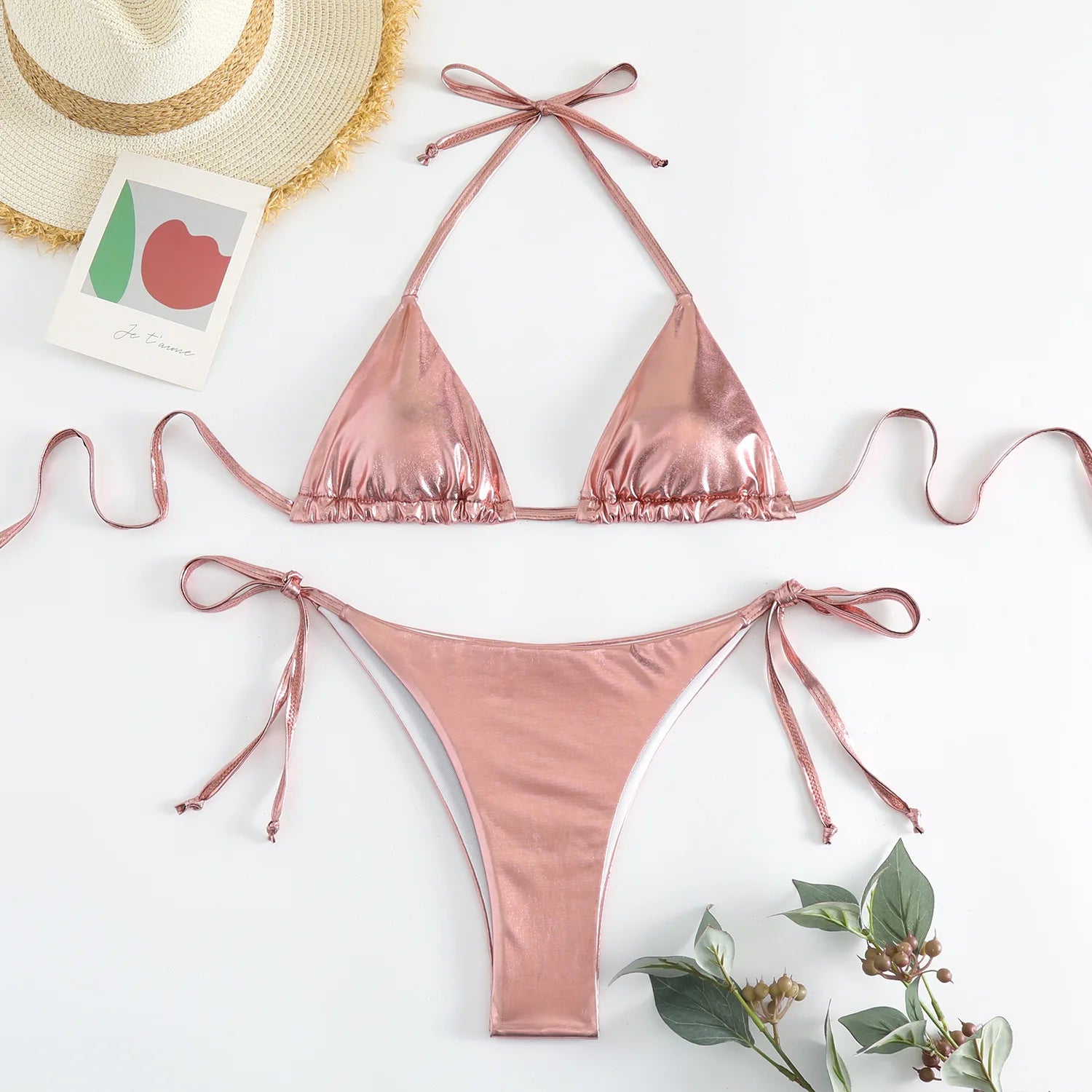 Bronze Gold Push-Up Bikini®