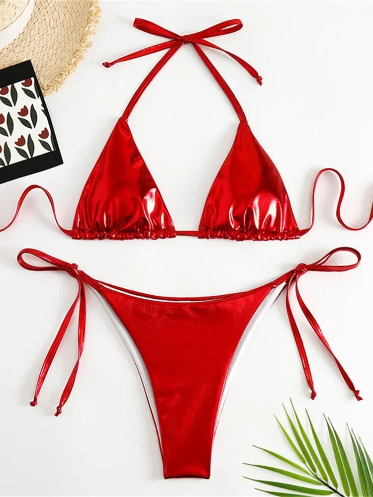 Bronze Gold Push-Up Bikini®