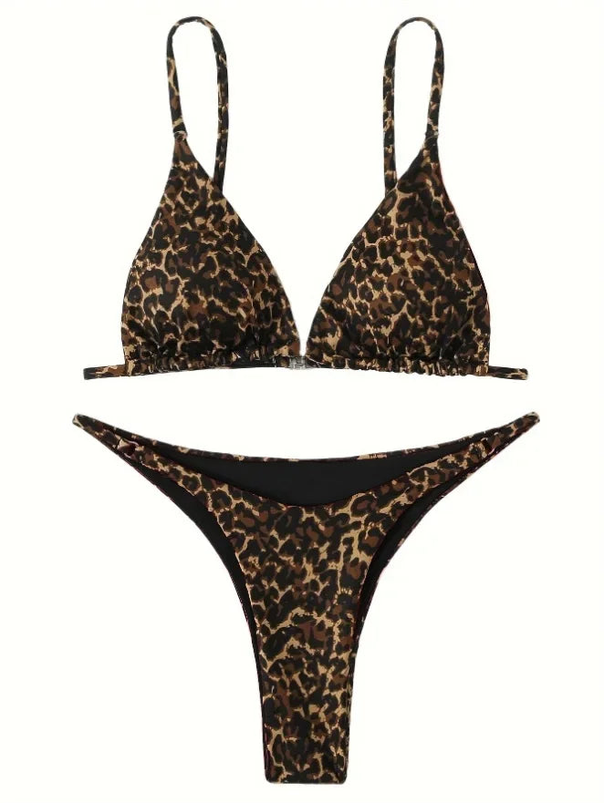 Leopard High Cut Bikini®