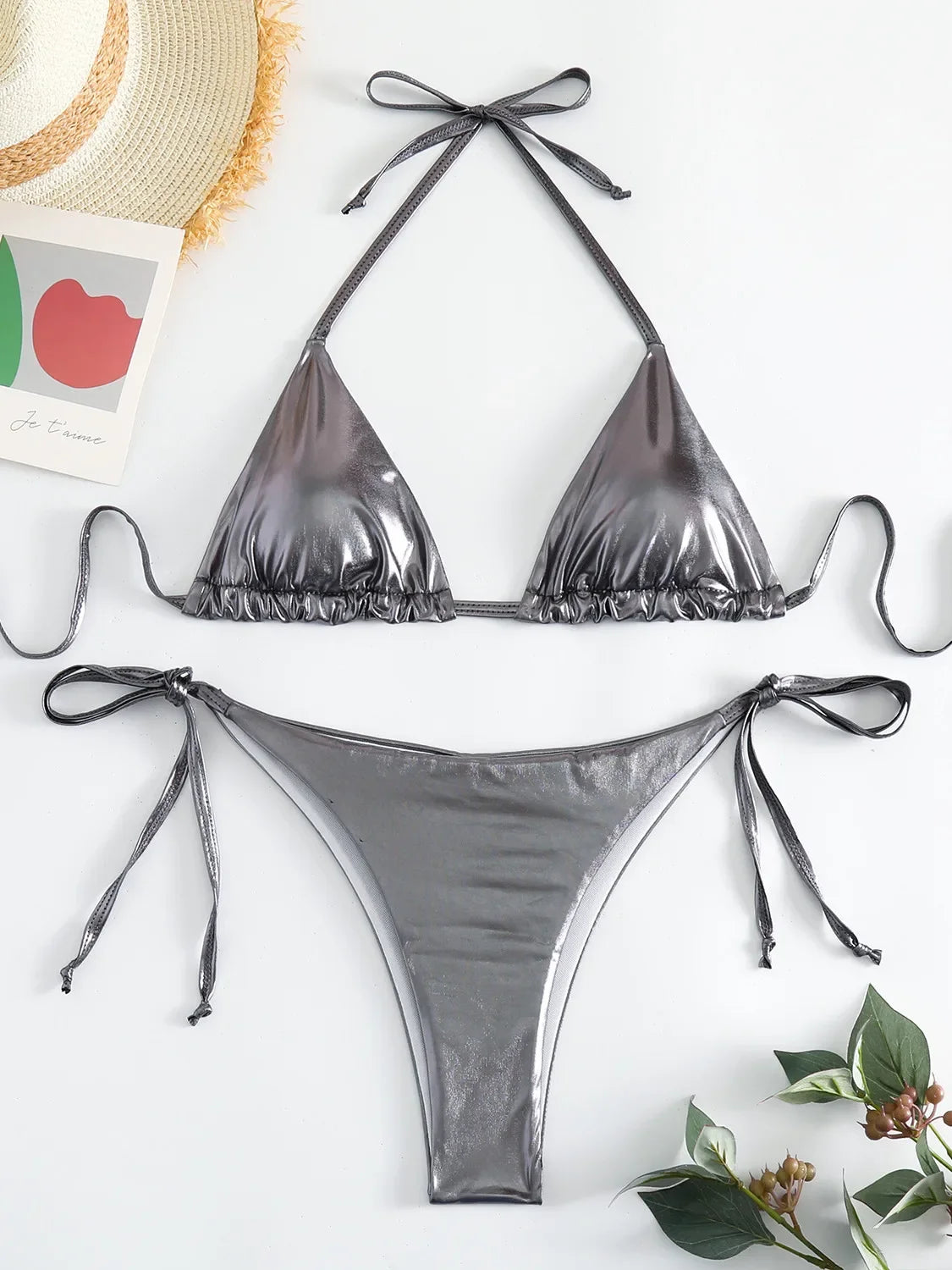 Bronze Gold Push-Up Bikini®