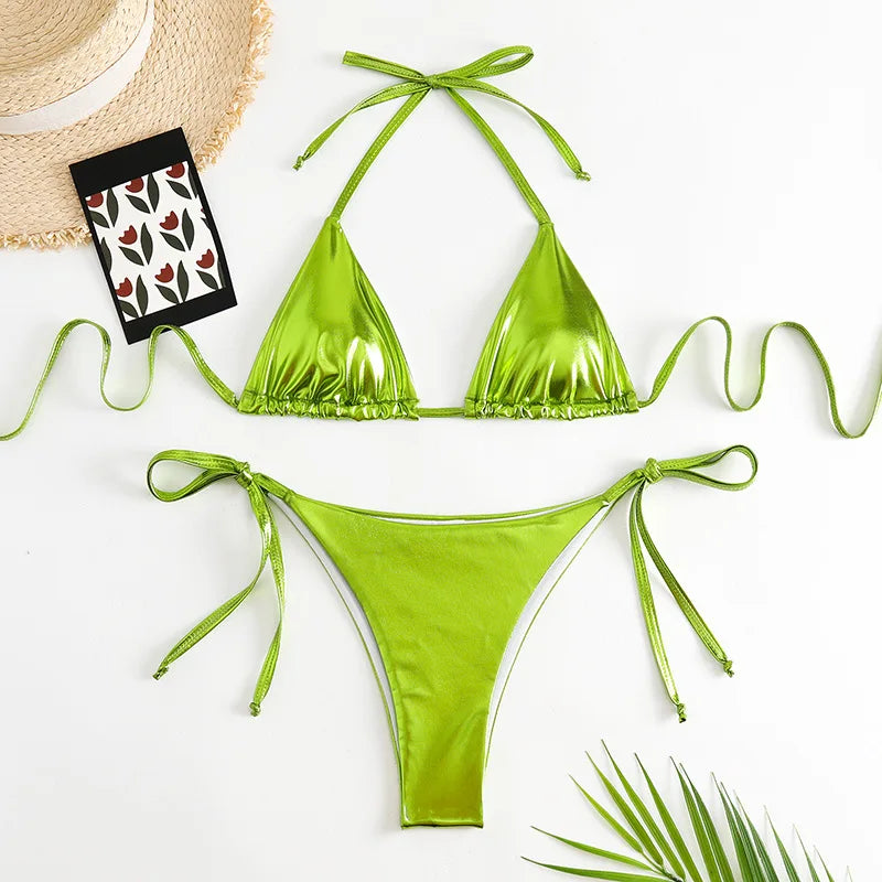 Bronze Gold Push-Up Bikini®