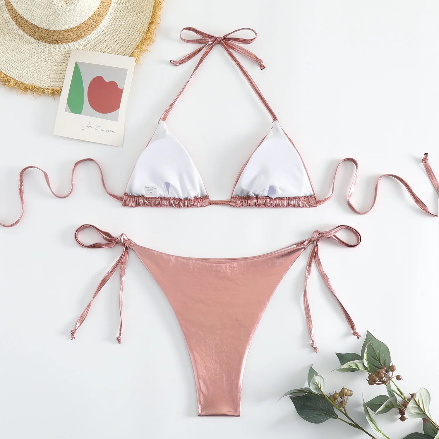 Bronze Gold Push-Up Bikini®