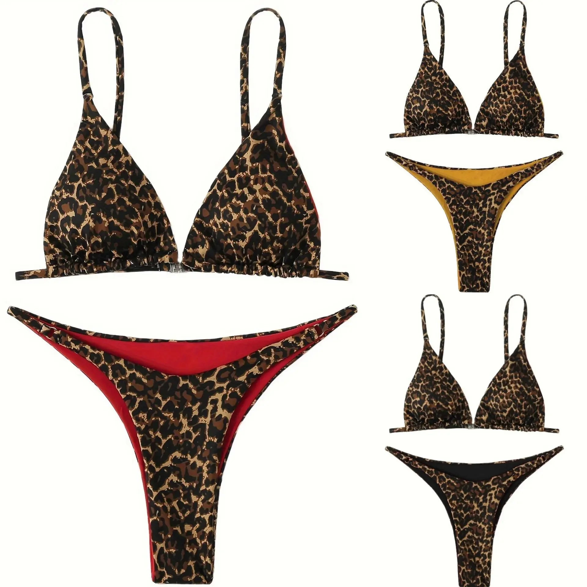 Leopard High Cut Bikini®