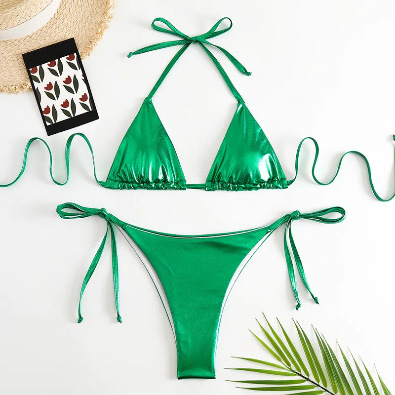Bronze Gold Push-Up Bikini®