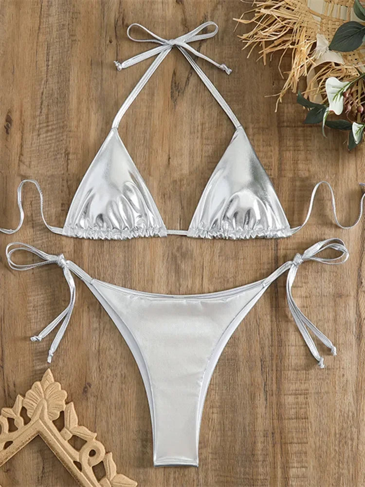 Bronze Gold Push-Up Bikini®