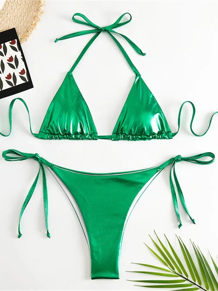 Bronze Gold Push-Up Bikini®
